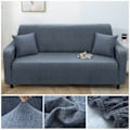 Miniatyrbillede 4 af 11: Elastisk sofabetræk med krydsmønster, strækbart all-inclusive sofabetræk til stue, sofabetræk til sofa og loveseat Color 11 2-seater 145-185cm