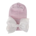 Miniatyrbillede 8 af 11: Babyhue Vinterhue Beanie Dobbeltlags Fortykkede Sløjfehue Baby Ny Hospitalshue #7 gray knot gray cap Average size