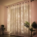 Miniatyrbild 4 av 7: Julgransbelysning Gardin Girlang God Jul Dekorationer För Hem Julpynt Julklappar Navidad Natal 2024 Nyår Warm White 1Mx3M 100LED