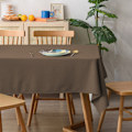 Miniatyrbilde 1 av 9: Duk Ensfarvet Frisk Animasjonsduk Enkel Rektangulær Duk 21# dark coffee color 140*200cm
