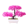 Miniatyrbild 7 av 9: Konstgjord Växt Konstgjord Blomma Heminredning Bonsaiträd Krukväxt Falsk Blomma Krukväxtprydnad För Hem Rum Trädgårdsdekoration b