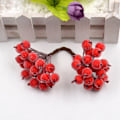 Miniatyrbillede 7 af 11: 40 stk. Mini Kunstig Blomst Frugt Skum Bær Juledekoration Buket Til Bryllup Hjem Indretning DIY Scrapbooking Bacca Krans B10