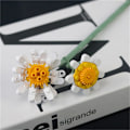 Miniatyrbillede 8 af 11: DIY Solsikker Tulipaner Roser Jasmin Planter Gypsophila Haver Romantiske Byggeklodser Klassisk Model Klodser Børnesæt Kits Legetøj Without Box12