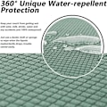 Miniatyrbild 2 av 11: Elastiskt Vattentätt Sofföverdrag Enfärgat Hög Stretch Överdrag Allomfattande Elastiskt Sofföverdrag Soffskydd för Vardagsrum Green1 3-seater 190-230cm