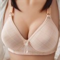 Pikkukuva 2 / 4: Muodikas Seksikäs Säädettävä Saumaton Alusvaate Kaaritueton Liivit Naisille Push Up Rintaliivit Light pink 42/95BC