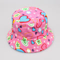 Miniatyrbild 7 av 11: Sommar Baby Solhatt Barn Utomhus Anti UV-skydd Strandhattar Barn Pojke Flicka Simning Fiskehatt För 2-6 År as pictures24 for 2-6 years