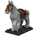 Miniatyrbillede 1 af 10: Enkelt Salg Middelalder Ridder Romersk Krigshest Rohan Dyr Byggeklodser Actionfigurer Legetøj Til Børn Koruit XP1007-1016 XP1012