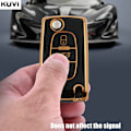 Pikkukuva 4 / 11: Uusi TPU-auton avaimenperäkotelon suojus Peugeot 107 206 207 307 308 406 -malleille Citroen Xsara Picasso C2 C3 C4 C5 C6 C8 -malleille, laukku 2 button Red