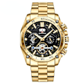 Miniatyrbillede 1 af 4: Lysende Trendy Studenterure Herre Tourbillon Ikke-Automatisk Mekanisk Ur 2421J