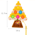 Miniatyrbild 6 av 11: Julgran Santa snögubbe Ornament God Jul Dekorationer För Hemmet Julgransprydnad Navidad Natal 1pc random
