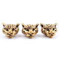 Pikkukuva 1 / 8: 10 kpl Antiikki Pöllö Leijona Buddha Leopardi Pää Välihelmet Korut DIY Rannekorut Kaulakoru Helmet Korujen Valmistustarvikkeet Leopard Gold 10pcs
