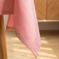 Pikkukuva 5 / 10: Yksivärinen pöytäliina ravintolan sisustukseen, ravintola, hotelli, suorakulmainen pöytäliina, vaaleanpunainen meikkipöydän liina Bamboo-carbon color 135*220cm