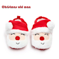 Miniatyrbild 1 av 7: pudcoco Party Jul Baby Bomullsskor Barn Stövlar Pojkar Flickor Baby Söta Tecknade Varma Skor Pojkar Flickor Förtjockning Första Stegen Christmas old man 12