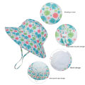 Miniatyrbilde 3 av 11: Sommer Baby Solhatt Barn Utendørs Nakke Øre Dekke Anti UV Beskyttelse Strandhatter Gutt Jente Badehatter For 0-8 År as pictures7 for 3-8 years