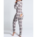 Miniatyrbild 6 av 11: Julpyjamas Matchande Familjepyjamas Mode Pyjamas för Kvinnor Knäppta Vuxenpyjamasar Loungewear Ny Design Loungekläder Hemmakläder style 3 M