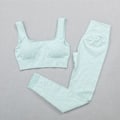 Miniatyrbilde 8 av 11: Yoga Dress Trenings Yoga Sett Treningsklær Leggings BH For Kvinner bra pants pink3 S