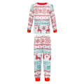 Pikkukuva 4 / 6: Joulu Pyjamat Yhteensopivat Perhe Pyjamat Vanhempi-lapsi Asu Hirvi Poropainatuksella Pitkähihainen Paita ja Alaosa Oloasu women XL