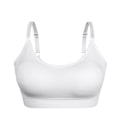 Pikkukuva 1 / 8: Joogaliivit Push Up Urheilutoppi kuntoiluun, iskunkestävä juoksuun, kuntosalille naisille White Free Size