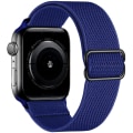 Miniatyrbild 9 av 11: Nylonband för Apple Watch armband 44 mm 40 mm 41 mm 45 mm Justerbart elastiskt solo loop bälte armband Apple Watch Series 7 6 se 5 4 3 Spearmint 38mm - 40mm - 41mm