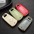 Miniatyrbillede 2 af 9: Fashion TPU etui Bil Fjernbetjening Nøgle Cover Skal Til A4 B9 A5 A6 8S 8W Q5 Q7 4M S4 S5 S7 TT TTS TFSI RS Beskytter Fob Keyless White