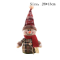 Miniatyrbillede 1 af 11: Julegardinholder Glædelig Jul Dekorationer til Hjemmepynt Santa Claus Julegardin Noel Boligindretning WT-Snowman