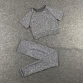 Miniatyrbilde 9 av 11: Yoga Sett Topper Og Leggings Treningsklær Aktive Klær For Kvinner Green x L