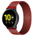 Miniatyrbilde 8 av 11: 20mm 22mm magnetisk rem For Samsung Active 2 40/44mm Gear S3 armbånd Huawei GT/GT2/2e Galaxy watch 3/4 Classic 45/42mm reim Silver Active2 40mm 44mm