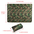 Pikkukuva 2 / 4: Camouflage-retkiviltti, kannettavat retkeilytarvikkeet, piknik-lämpöpeitto, ultrakevyt matka-alusta, makuualusta, retkeilymatto US4WD