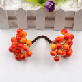 Miniatyrbillede 1 af 11: 40 stk. Mini Kunstig Blomst Frugt Skum Bær Juledekoration Buket Til Bryllup Hjem Indretning DIY Scrapbooking Bacca Krans B9