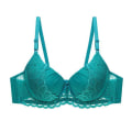 Miniatyrbilde 2 av 3: B C Cup Sexy BH Undertøy Solid Push Up Dame BH Blonde Blue 85B