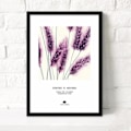 Miniatyrbild 4 av 5: Wekity Pastoral Blomsterväggkonst Canvas Tryck Affisch, Enkel Mode Akvarell Konst Ritning Dekor för Hem Vardagsrum Sovrum Kontor och Barnrum