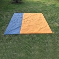 Miniatyrbillede 2 af 11: 2x2,1 m Stort Strandhåndklæde Måtte Anti Sandfrit Strand Anti Sand Strandtæppe Oversized Lomme Picnic Vind Forebyg Sandtæt Army Green 2.1x2m