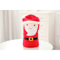 Miniatyrbillede 1 af 4: Julegave Kreativ Julemand Tæppe Tegneserie Dobbeltsidet Flanel Snemand Tæppe Santa Claus Large size (1.2 m * 1.7 m)