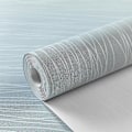 Pikkukuva 1 / 5: Moderni yksinkertainen kuitukangas 3D -tapettirulla Glitter Metallinen raidallinen tekstuuri Taivaansininen Parvi Raidallinen tapetti makuuhuoneeseen Olohuone Vaaleanpunainen 4D Light pink 4D