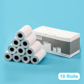 Miniatyrbilde 1 av 10: Minibear Barnekamera For Barn Instant Kamera 1080P Digitalkamera For Barn Fotokamera Leker For Jente Gutt Bursdagsgaver T-Paper-10 Rolls
