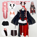 Miniatyrbild 7 av 9: Seraph Of The End Owari no Seraph Krul Tepes Cosplay Kostym Uniform Peruk Cosplay Anime Häxa Vampyr Halloween Kostym För Kvinnor Krul Tepes 4 L