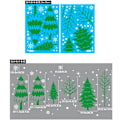 Miniatyrbild 10 av 11: Jul Tomte Älg Snögubbe Fönsterdekaler Väggprydnad Jul Glasdekaler God Jul För Heminredning Nyår 2023 Blue
