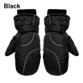 Miniatyrbillede 7 af 11: 1 Par Nye Moderne Børne Vinter Varme Snehandsker Drenge Piger Ski Vindtætte Vandtætte Tykke Vanter Hold Fingrene Varme A-navy blue(5-9) One Size