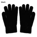 Miniatyrbilde 6 av 11: 1 par Vinter Elastisk Ull Cashmere Sykkelhansker Kjørehansker Full Fingerhansker Votter Dame Herre Mote Utendørs Skihansker camel One Size