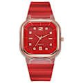 Miniatyrbillede 1 af 11: Dameur Studenter Børne Silikone Diamant Mode Engros Dameur Red