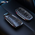 Miniatyrbild 2 av 11: ABS Kolfiberstil Bilnyckelfodral Skal Fob För A3 A4 A5 C5 C6 8P 8L B6 B7 B8 Q3 Q5 Q7 A6 A7 4M 8S B9 A8 Q8 C8 TT C only case