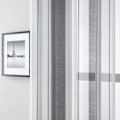 Miniatyrbild 4 av 5: Gardiner med linne-look, halvtransparenta, för sovrum, vardagsrum