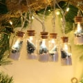 Miniatyrbillede 2 af 4: Ønskeflaske LED Juletræslampe Lysstreng Kobbertråd Batteriboks Boligdekoration Green Christmas tree 2 M 20 Lights 3 No. 5 batteries