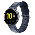 Miniatyrbillede 2 af 3: 20 mm læderrem til Samsung Galaxy Watch Active 2 smartwatch 20mm pink plus size