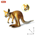 Pikkukuva 3 / 11: Kenguru Mallisarja Lasten Simulaatio Eläinmalli Syntymäpäiväkakun Koristelu JZ (new) Big Mother kangaroo