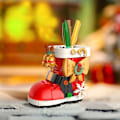 Miniatyrbillede 6 af 6: By Juletræ Roterende Musikboks Byggeklodser Venner Julemand LED Lysende Jule Klodser Legetøj Til Børn Piger JK5116 no box