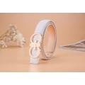Miniatyrbillede 6 af 11: Bælte Mode All-Match Børne- og Teenagerbælte Unisex Buksebælte Silver Buckle camel 2 108CM
