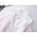Miniatyrbild 2 av 4: Vinter Dam Onesie Pyjamas Kawaii Katt Söta Öron Långärmad Rosa One-Piece Sovkläder Kvinnlig Casual Söt Hemmakläder Flicka Pink