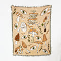 Miniatyrbillede 1 af 11: Nordisk Plaider til Seng Sofabetræk Stueindretning Sofaplaid Fritid Sengetæppe Udendørs Camping Picnic Måtte Boho Tapestry XT2022-2 130X160cm