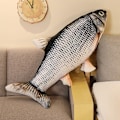 Miniatyrbilde 6 av 11: 30cm 3D Simulering Gullfisk Plysjleker Fylt Myk Dyr Karpe Plysjpute Kreativ Sofapute Putegave Leketøy for Barn lianyong